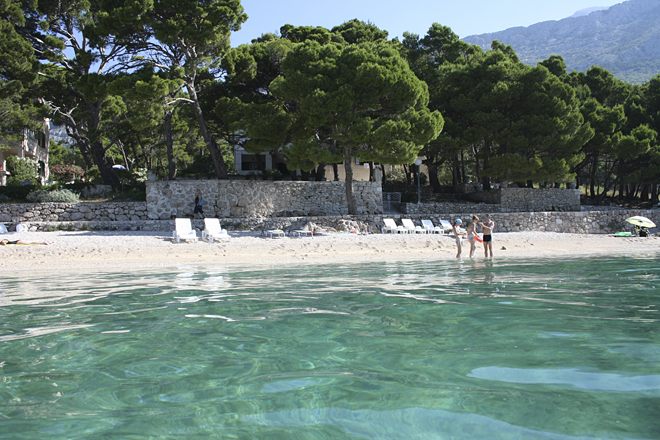 Villa Ruža pogled s mora